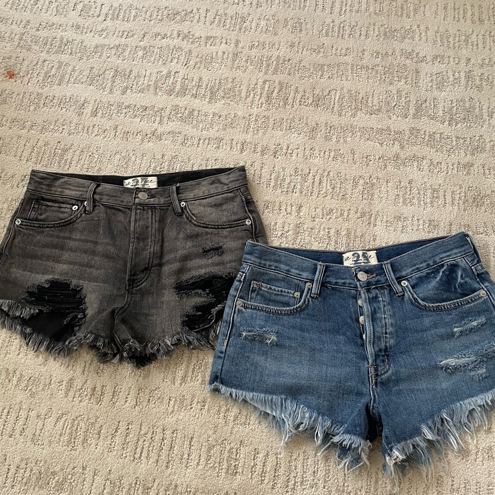 Free people Jean shorts